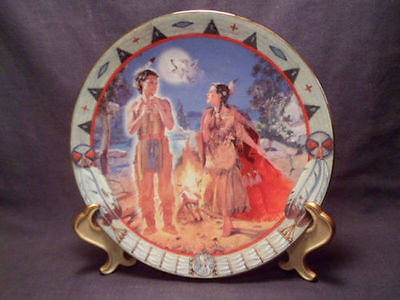 Hamilton Legends Mystical Serenade Decorator Indian Plate by Sandro