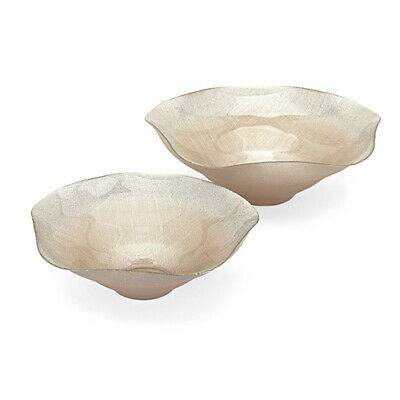 IMAX Zinnia Beige Bowl, Set of 2 - 83918-2