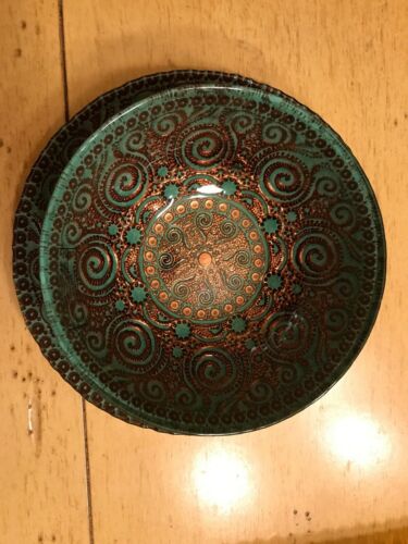Decorative Small Plate And Bowl From Turkey