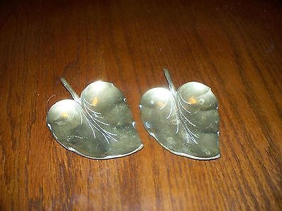 PIER 1 SOLID BRASS LEAVES