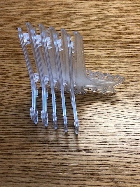 Set of 5 Clear 5