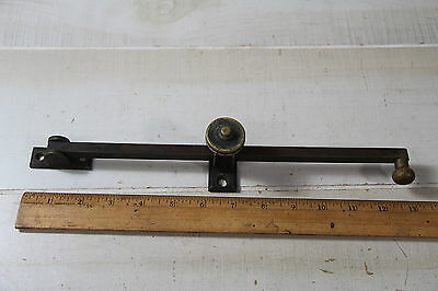 Vintage Brass and steel Overhead Door Holder Stop Closer