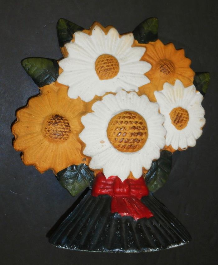 DOOR STOP SUN FLOWER  8 3/4