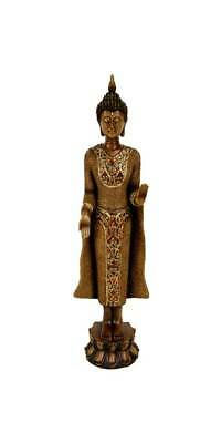 20 in. Tall Standing Thai Buddha Statue [ID 60871]