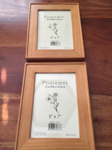 Lot Of Two 5x7 Pinehurst Collection Frames Hung Or Standing (CT)
