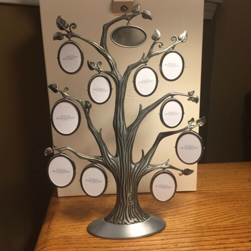 Things Remembered Decorative Family Tree Photo Frames Metallic Clean Look