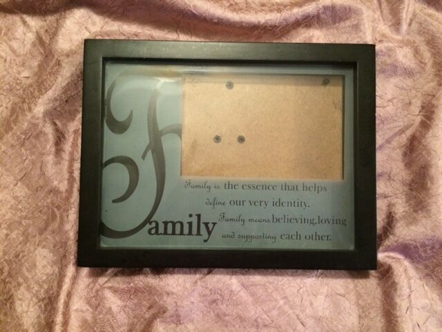Family  4 x 6 picture frame