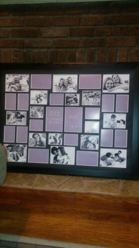 28×38in Collage Frame holds 34 photo's