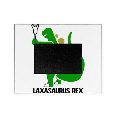 CafePress Lacrosse Laxasaurus Rex Decorative 8x10 Picture Frame (745525609)