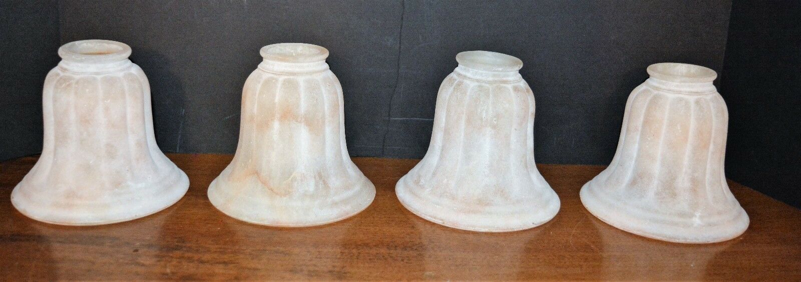 NEW (4) Glass Lamp Shades WESTINGHOUSE 4 3/4