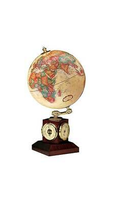 Weather Watch 9 Inch Globe w 3 Working Instruments on Base [ID 25545]