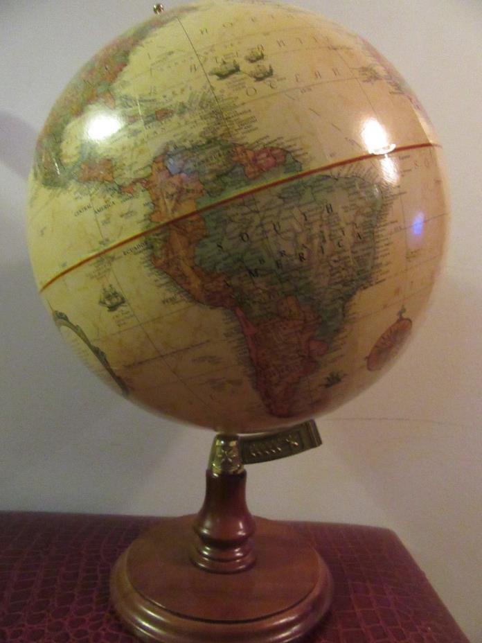 Replogle Globes Cranbrook Globe, Antique Ocean, 12-Inch Diameter