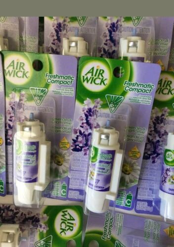 8 Air Wick Freshmatic Compact Spray   fragranc Refills  Lavender chamomile