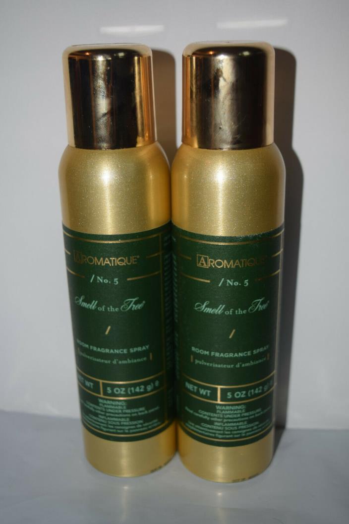 Aromatique Lot of 2 The Smell of the Tree Room Fragrance Sprays 5 oz