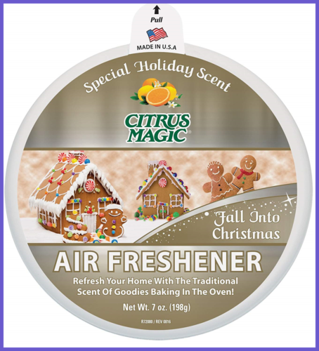 616472874 Holiday Edition Odor Absorbing Solid Air Freshener Fall Into Christmas