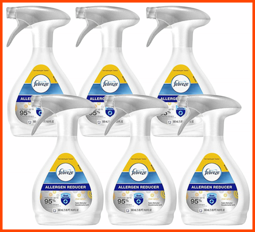 Fabric Refresher Allergen Reducer Clean Splash Air Freshener 16.9 Fl Oz Pack Of