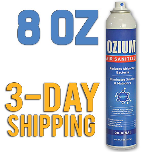 (3 PACK) Ozium Air Sanitizer 8 Oz