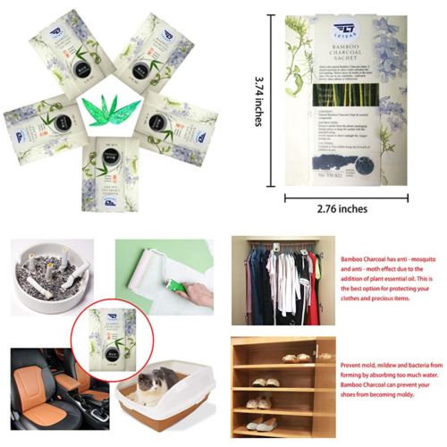 Household Necessities —— Quality Bamboo Charcoal Deodorant Bag. Anti Mosquito &