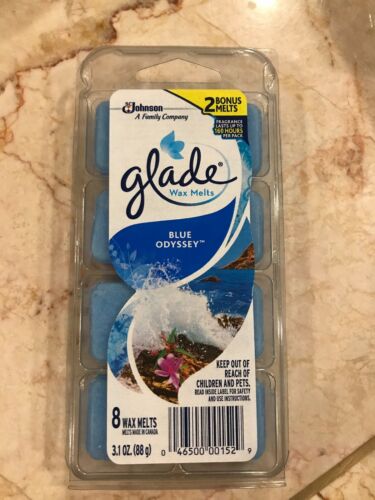 Glade Wax Melts Air Freshener Refill, Blue Odyssey, 2.3 Ounce