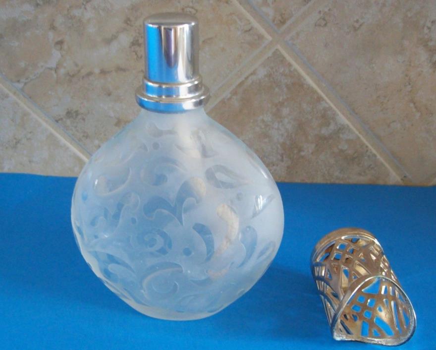 Fragrance Crystal Lamp-Diffuser with Metal Cap and Wick
