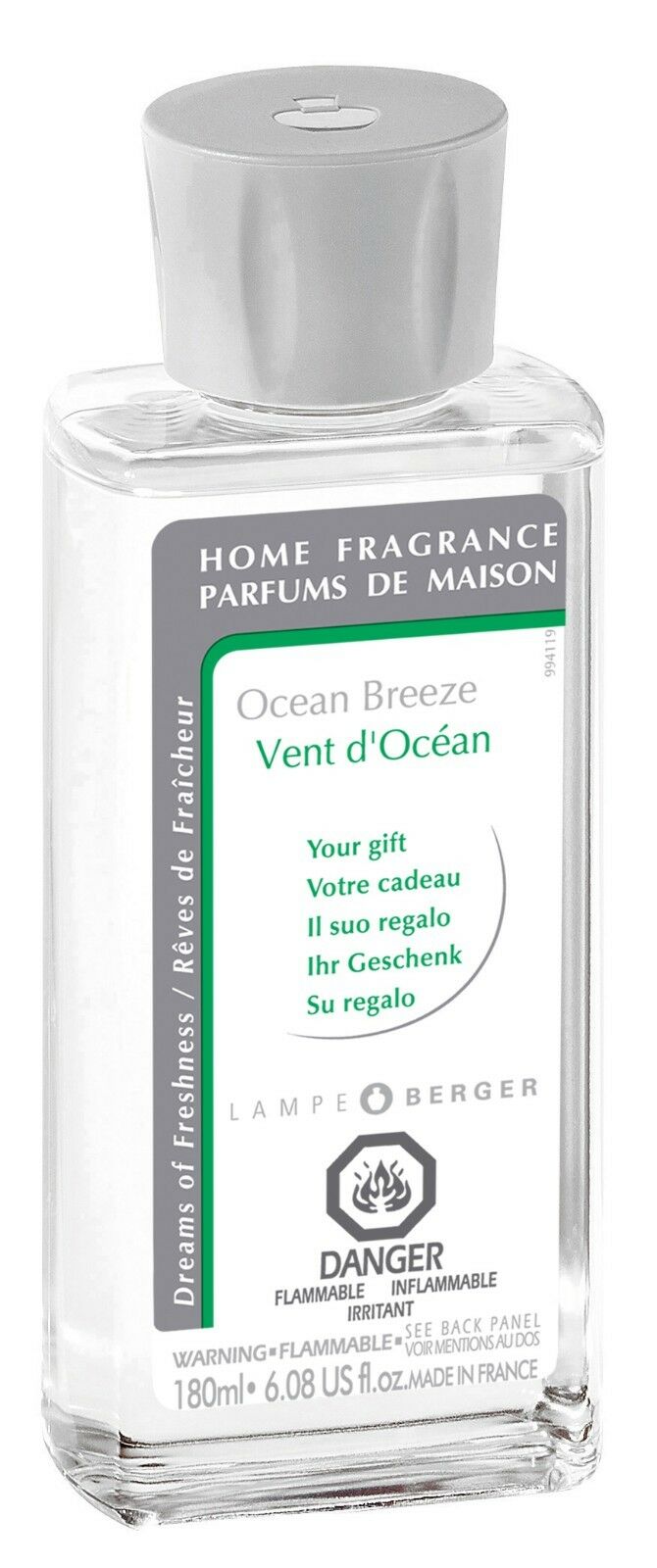 Lampe Berger Fragrance Oil Ocean Breeze 180ml 6oz - Free Shipping