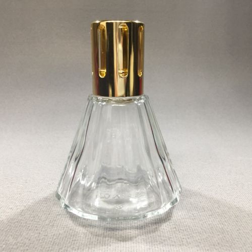 Lampe Berger Jupon Clear Faceted Glass Lamp Set Paris - Retired