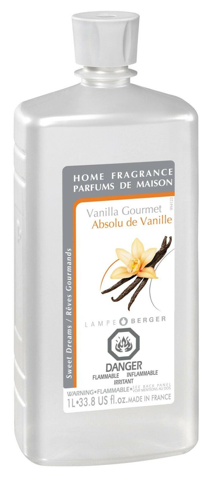 Lampe Berger Fragrance Oil  Vanilla Gourmet 1Liter 33.8oz - Free Shipping