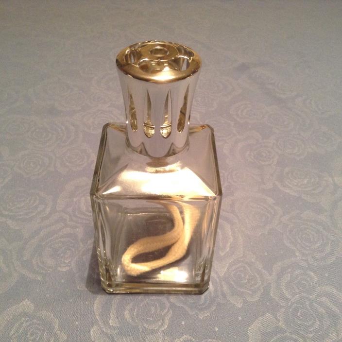 LAMPE BERGER PARIS Clear GLASS CATALYTIC Oil Lamp Scented Oil Lamp VTG