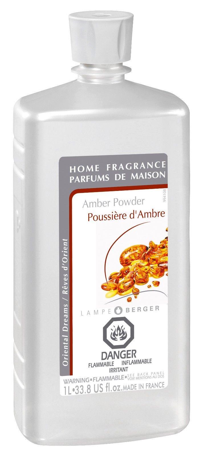 Lampe Berger Fragrance Oil  Amber Powder 1Liter 33.8oz - Free Shipping