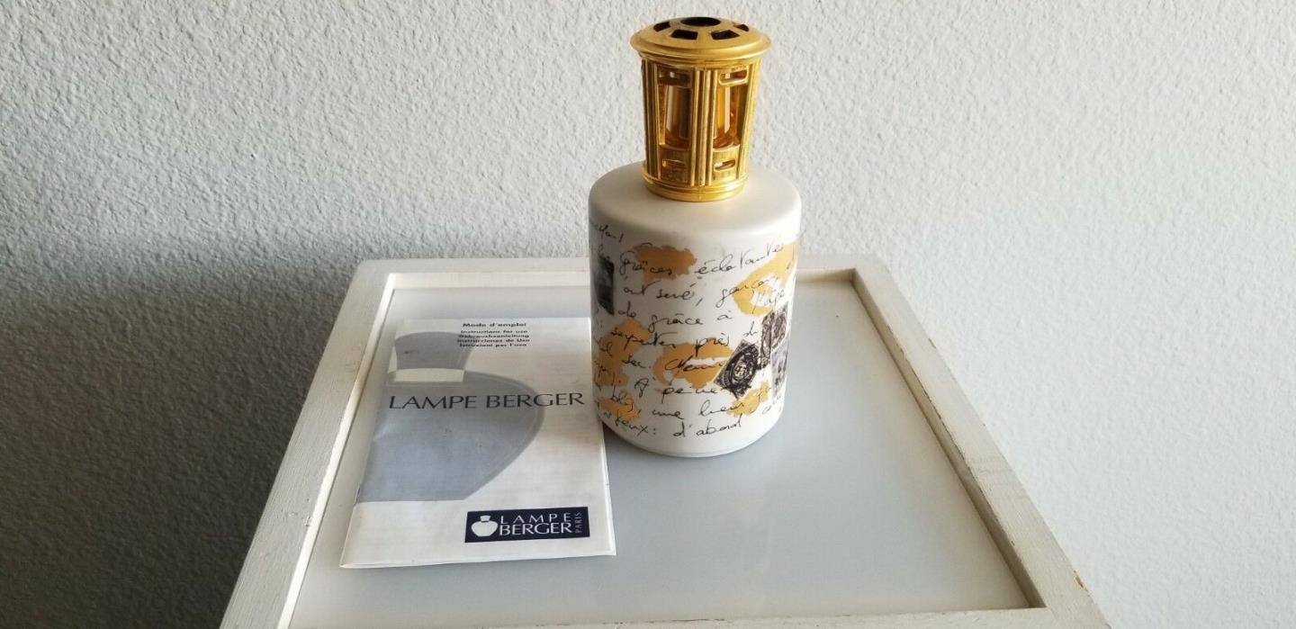 Lampe Berger Ceramic Jars Stamps Design Catalytic Fragrance Lamp France