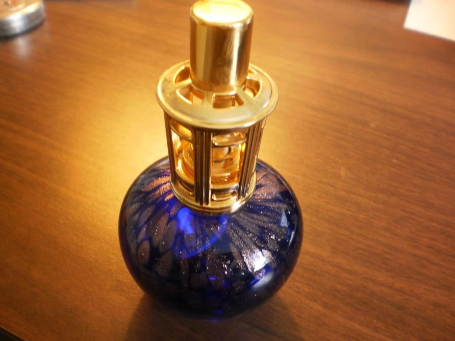 Mini Scentier Fragrance Lamp - Purple w/Gold Glitter Tones 5