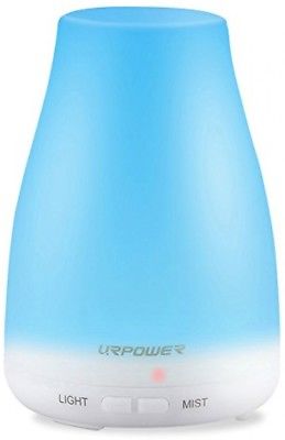 URPOWER 2nd Version Essential Oil Diffuser,100ml Aroma Essential Oil Cool Mist