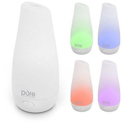 PureSpa Essential Oil Diffuser ? Compact Ultrasonic Aromatherapy Diffuser and
