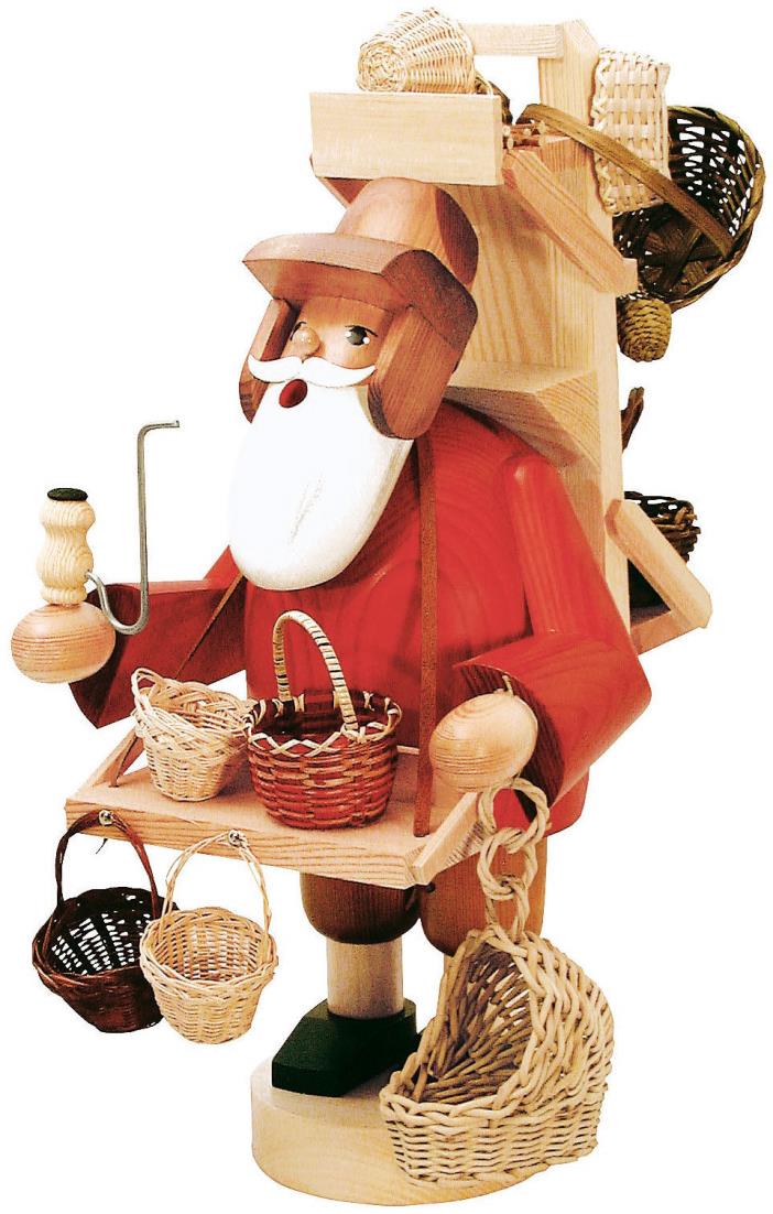 German Incense Smoker KWO BASKET Trader Handmade Wood