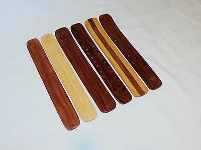 Lot of 5 ~ Brass Inlay Ash Catcher Incense Stick Holder Hand Made In India