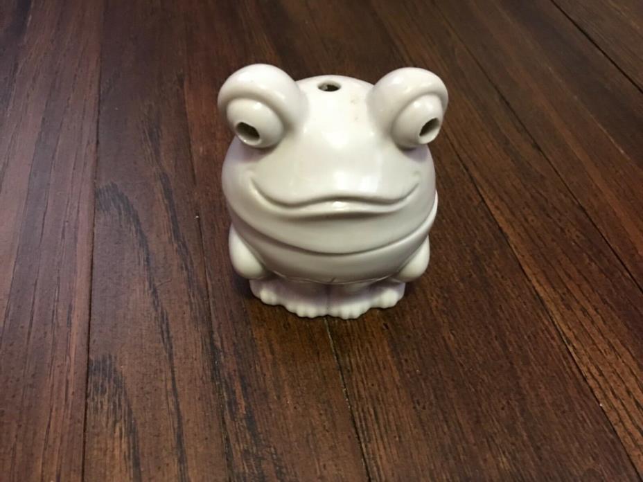 Vintage 1970s Incense Burner~Tea Candle Ceramic Frog