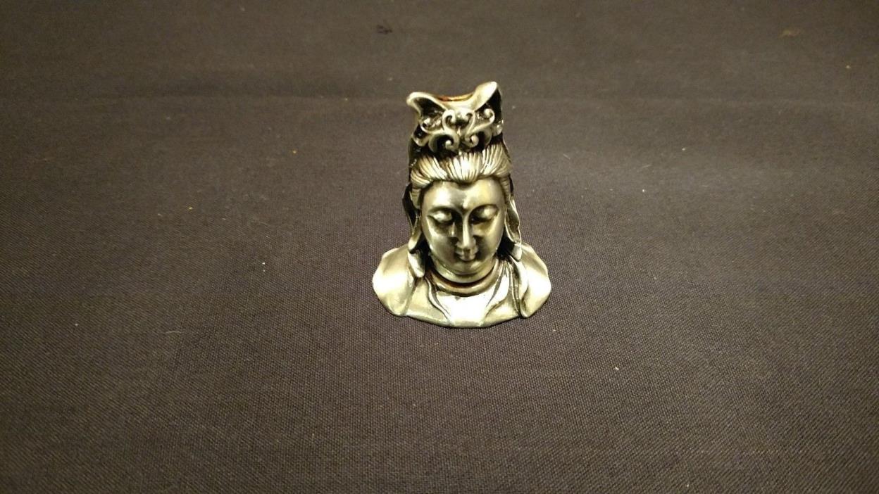 2 pc Pewter Incense Burner 2