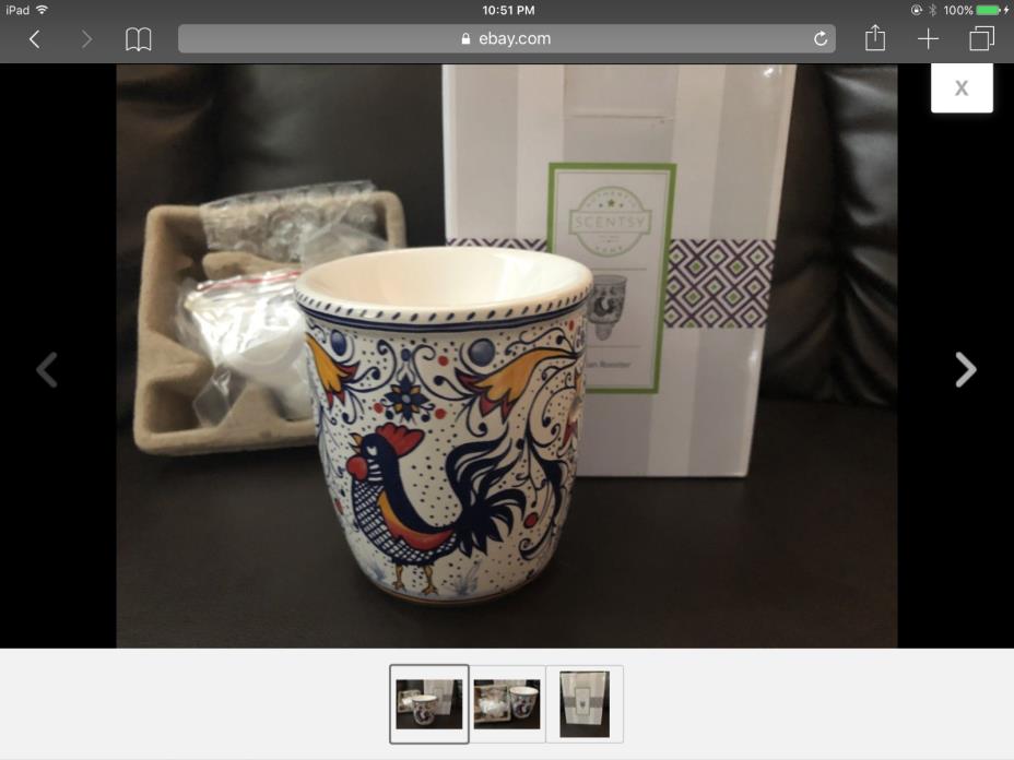 Scentsy Italian Rooster