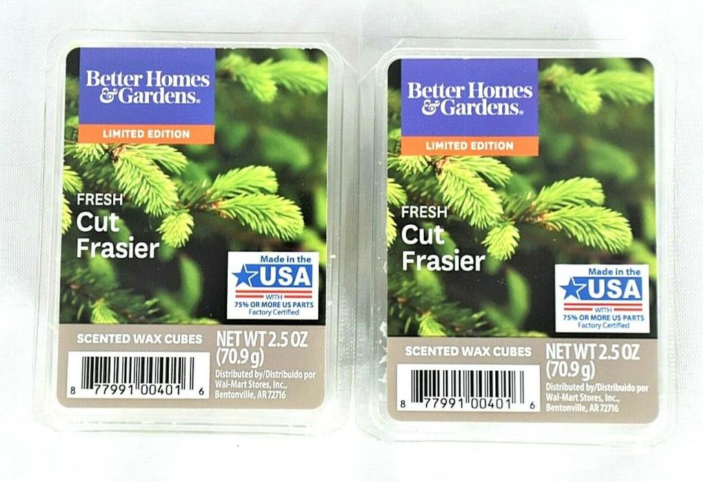 Better Homes & Gardens Fresh Cut Frasier Scented Wax Cubes lot of 2