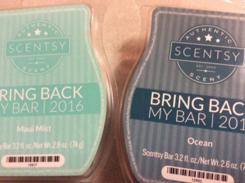 Scentsy Bars - Set of 2 ..... Maui Mist & Ocean