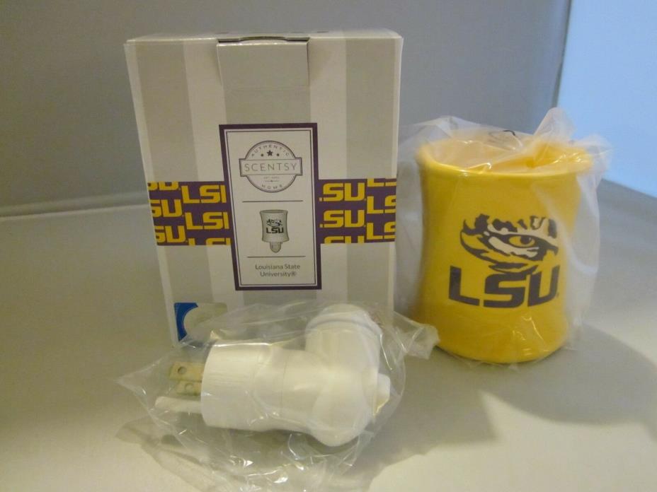 Scentsy Louisiana State University Plug In Warmer - Brand New In Box