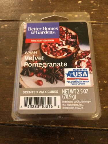 Better Homes and Gardens Warm Velvet Pomegranate Wax Cubes