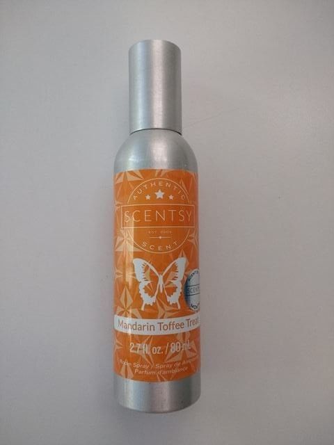 Scentsy Room Spray- Mandarin Toffee Treat