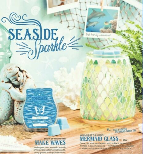 New 2019 March Mermaid Class Warmer Bundle by Scentsy
