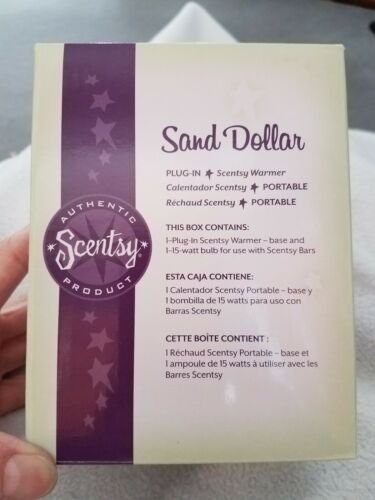 Scentsy Sand Dollar plug in Warmer, free shipping
