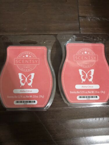 Lot 2 Scentsy Bars Aloha Citrus