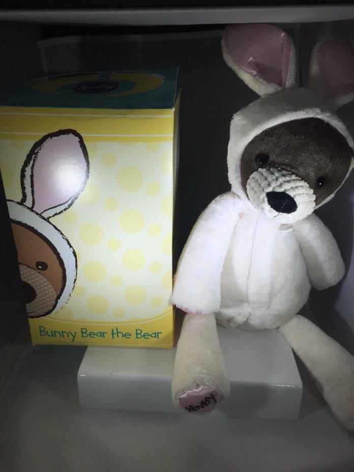 2015 Scentsy Buddy Bunny Bear RABBIT HOOD Plush Toy