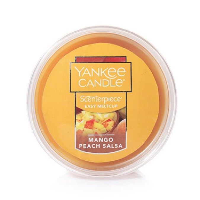 Yankee Candle ~Scenterpiece Easy MeltCup ~ Mango Peach Salsa ~ #1319703 ~ NWT