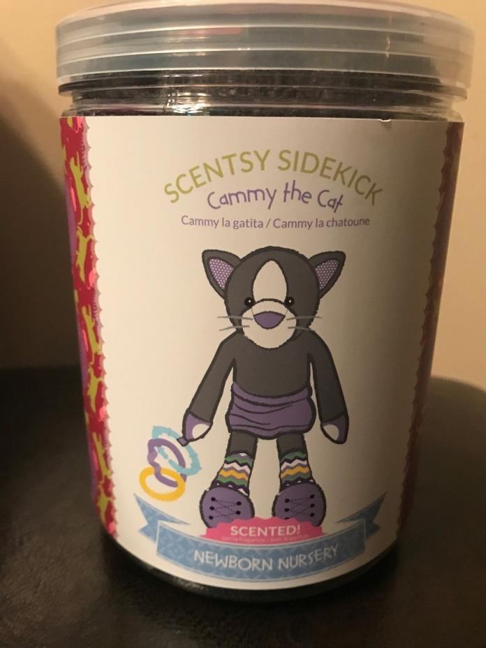 Scentsy Sidekick Cammy the Cat Newborn Nursery Scent Free shipping!