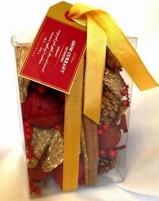 NIB Pottery Barn SNOW CURRANT POTPOURRI ~ NEW IN ORIGINAL BOX ~ Vase Filler